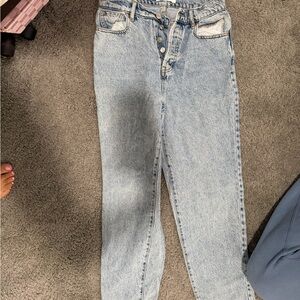 Straight Leg Pacsun Blue Women's Jeans